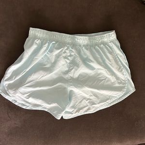 Nike Light baby blue women’s athletic shorts